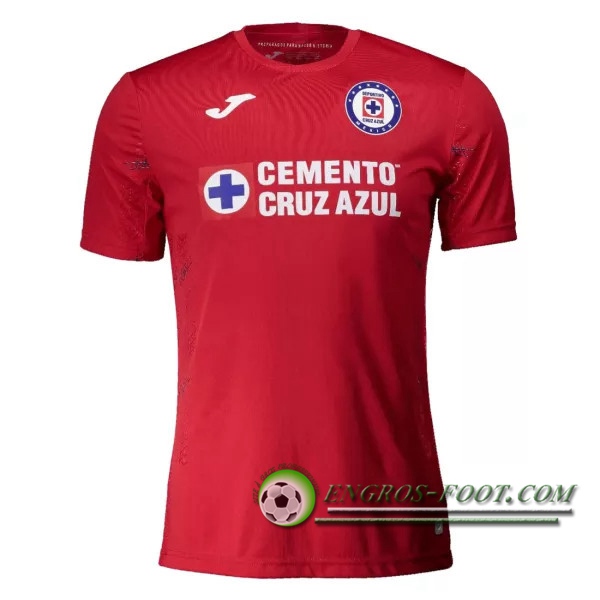 Engros-foot: Jeu Nouveaux Maillot de Foot Cruz Azul Gardien de But Rouge 2020/2021 Thailande