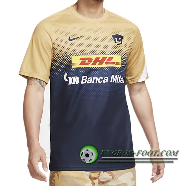 Engros-foot: Jeu Nouveaux Maillot de Foot Pumas UNAM DHL 2020/2021 Thailande