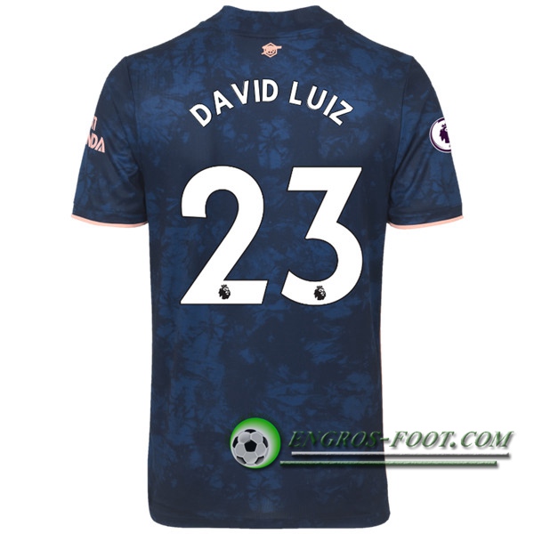 Engros-foot: Jeu Nouveaux Maillot de Foot Arsenal (David Luiz 23) Third 2020/2021 Thailande