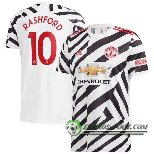 Engros-foot: Jeu Nouveaux Maillot de Foot Manchester United (Rashford 10) Third 2020/2021 Thailande