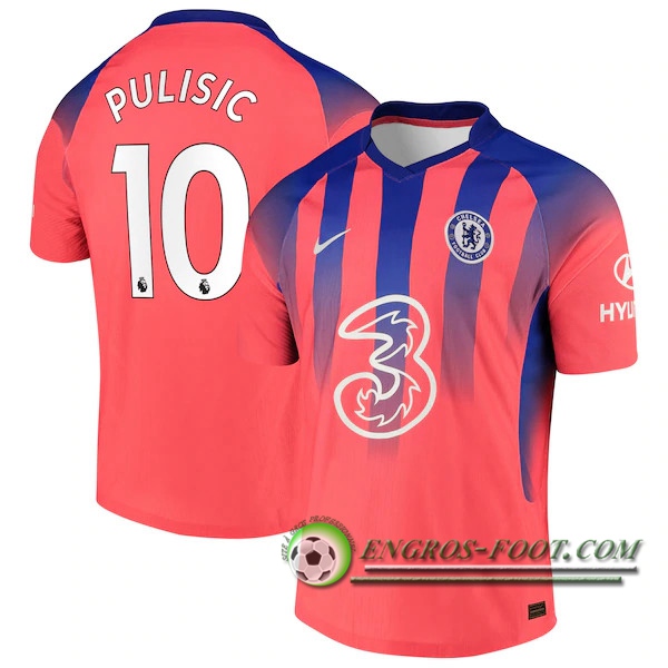 Engros-foot: Jeu Nouveaux Maillot de Foot FC Chelsea (Pulisic 10) Third 2020/2021 Thailande