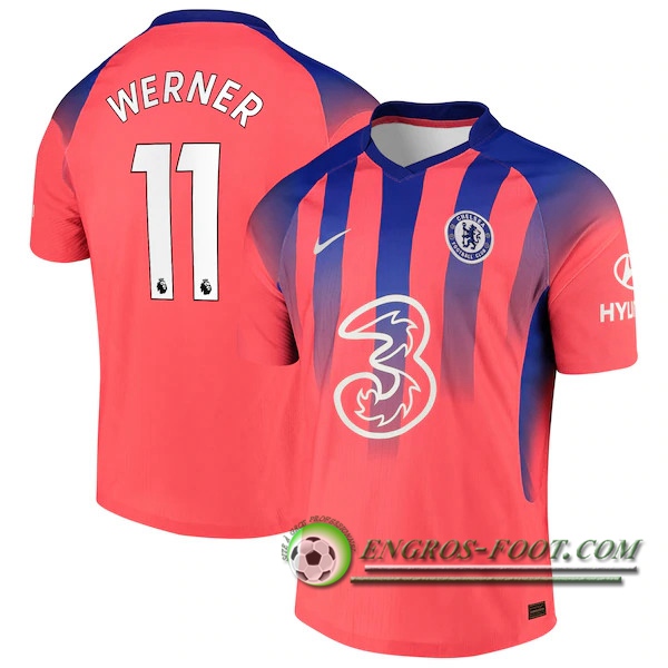 Engros-foot: Jeu Nouveaux Maillot de Foot FC Chelsea (Werner 11) Third 2020/2021 Thailande