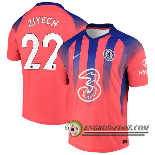 Engros-foot: Jeu Nouveaux Maillot de Foot FC Chelsea (Ziyech 22) Third 2020/2021 Thailande