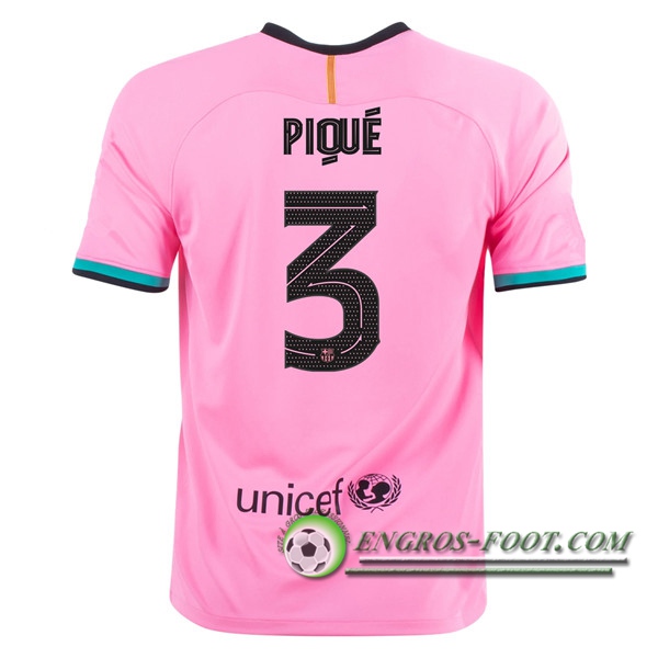 Engros-foot: Jeu Nouveaux Maillot de Foot FC Barcelone (PIQUé 3) Third 2020/2021 Thailande