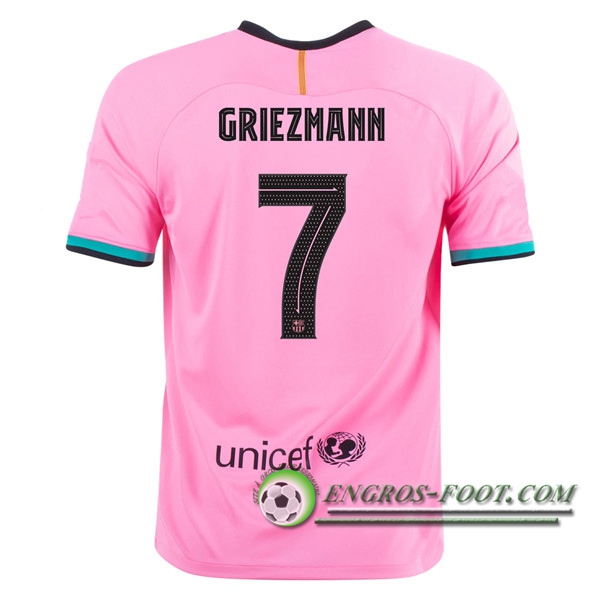 Engros-foot: Jeu Nouveaux Maillot de Foot FC Barcelone (GRIEZMANN 7) Third 2020/2021 Thailande