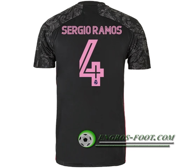 Engros-foot: Jeu Nouveaux Maillot de Foot Real Madrid (SERGIO RAMOS 4) Third 2020/2021 Thailande