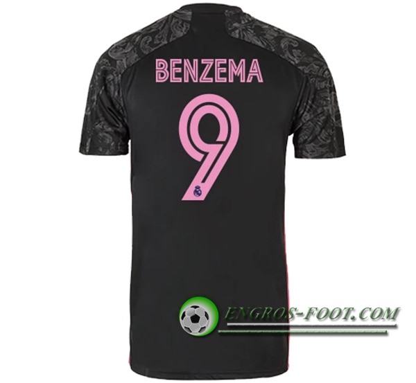 Engros-foot: Jeu Nouveaux Maillot de Foot Real Madrid (BENZEMA 9) Third 2020/2021 Thailande