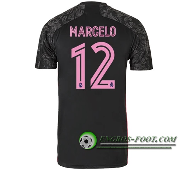 Engros-foot: Jeu Nouveaux Maillot de Foot Real Madrid (MARCELO 12) Third 2020/2021 Thailande