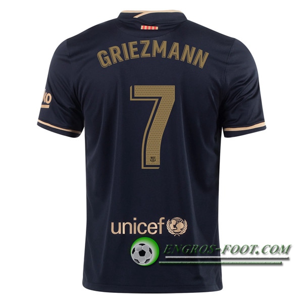 Engros-foot: Jeu Nouveaux Maillot de Foot FC Barcelone (GRIEZMANN 7) Exterieur 2020/2021 Thailande