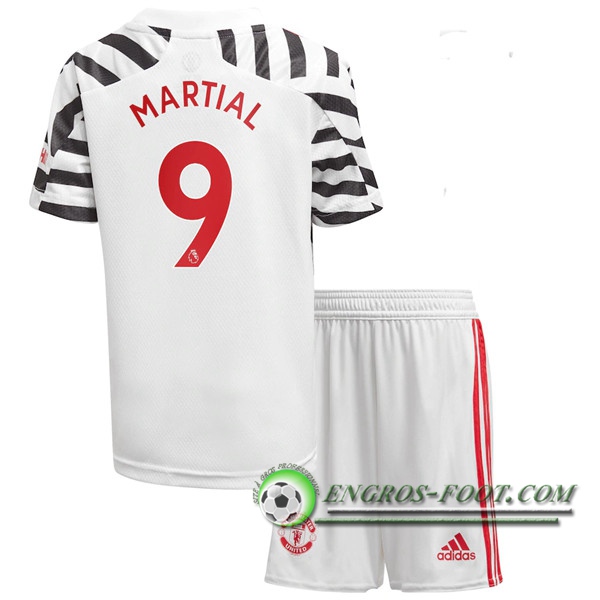 Engros-foot: Nouveau Maillot de Foot Manchester United (Martial 9) Enfants Third 2020/2021 Thailande