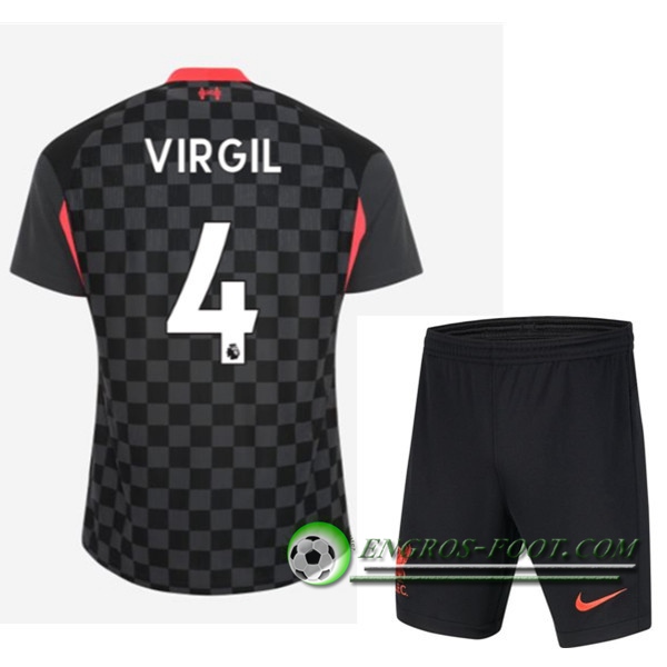 Engros-foot: Nouveau Maillot de Foot FC Liverpool (VIRGIL 4) Enfants Third 2020/2021 Thailande