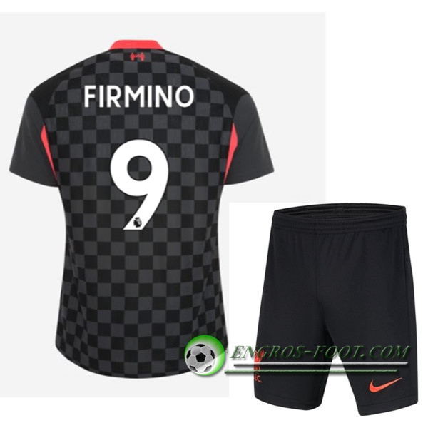 Engros-foot: Nouveau Maillot de Foot FC Liverpool (FIRMINO 9) Enfants Third 2020/2021 Thailande