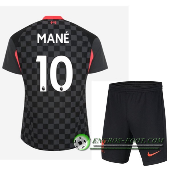 Engros-foot: Nouveau Maillot de Foot FC Liverpool (MANé 10) Enfants Third 2020/2021 Thailande