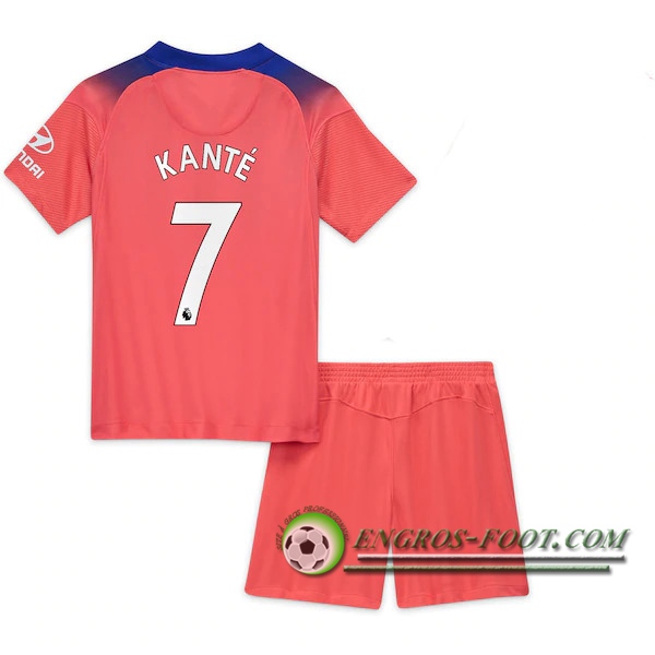 Engros-foot: Nouveau Maillot de Foot FC Chelsea (Kanté 7) Enfants Third 2020/2021 Thailande