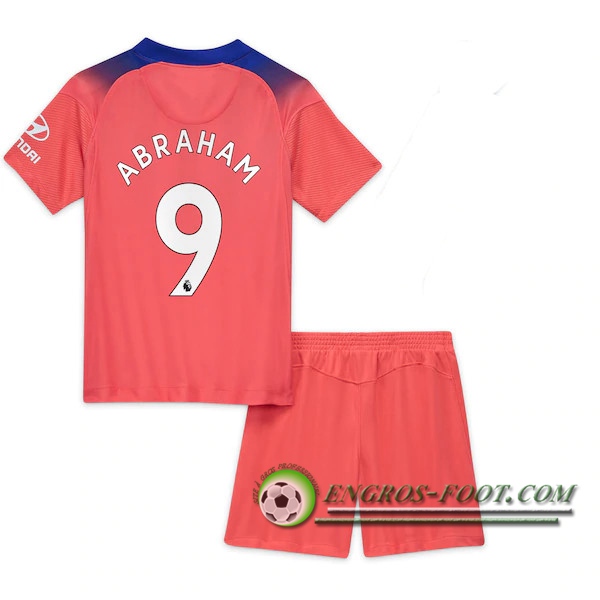 Engros-foot: Nouveau Maillot de Foot FC Chelsea (Abraham 9) Enfants Third 2020/2021 Thailande