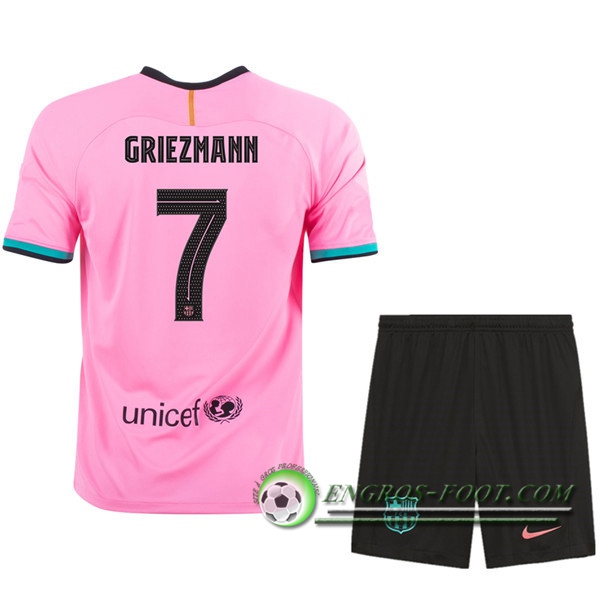 Engros-foot: Nouveau Maillot de Foot FC Barcelone (GRIEZMANN 7) Enfants Third 2020/2021 Thailande