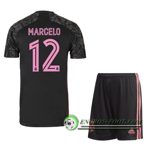 Engros-foot: Nouveau Maillot de Foot Real Madrid (MARCELO 12) Enfants Third 2020/2021 Thailande