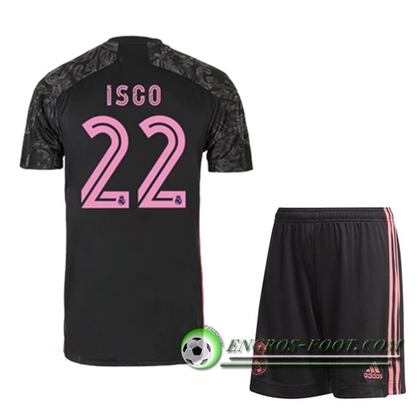 Engros-foot: Nouveau Maillot de Foot Real Madrid (ISCO 22) Enfants Third 2020/2021 Thailande