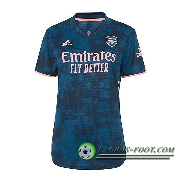 Engros-foot: Nouveaux Maillot de Foot Arsenal Femme Third 2020/2021 Thailande