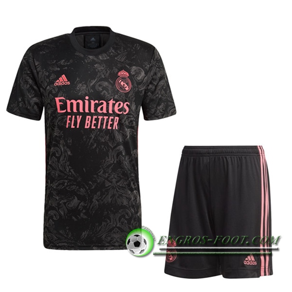 Engros-foot: Jeu Nouveaux Ensemble Maillot de Foot Real Madrid Third + Short 2020/2021 Thailande