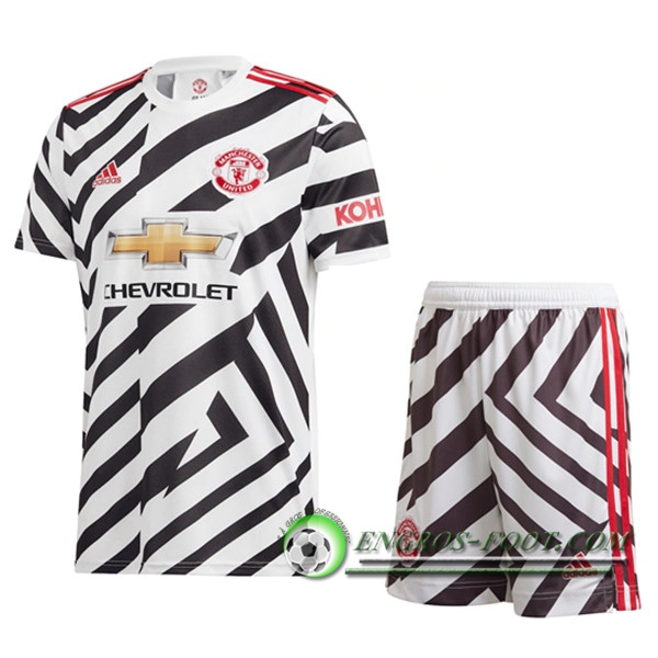 Engros-foot: Jeu Nouveaux Ensemble Maillot de Foot Manchester United Third + Short 2020/2021 Thailande