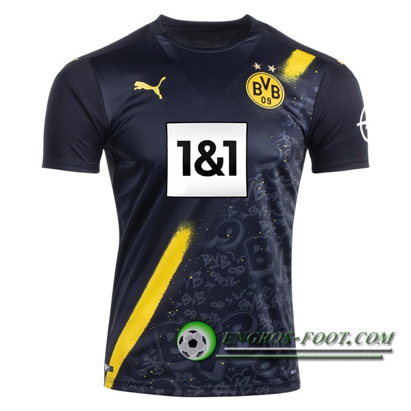 Engros-foot: Jeu Maillot de Foot Dortmund BVB Exterieur 2020/2021 Thailande