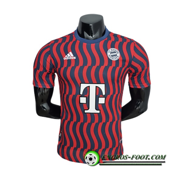 Training T-Shirts Bayern Munich Rouge/Bleu 2022/2023