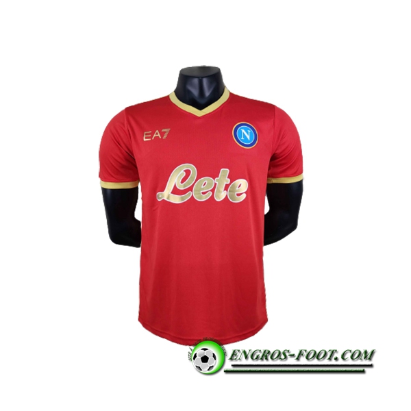 Maillot de Foot SSC Naples Rouge Special Version 2021/2022