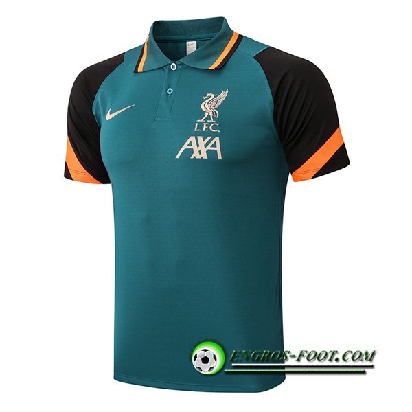 Polo Foot FC Liverpool Vert 2022/2023