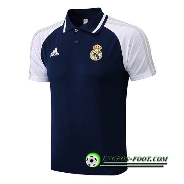 Polo Foot Real Madrid Bleu Marine 2022/2023