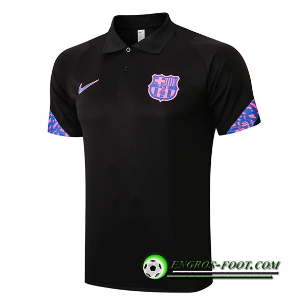 Polo Foot FC Barcelone Noir 2022/2023