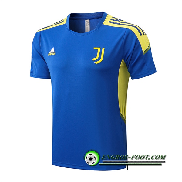 Training T-Shirts Juventus Bleu/Jaune 2022/2023