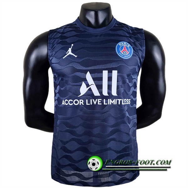 Training Sans Manches Jordan PSG Bleu Marine 2022/2023