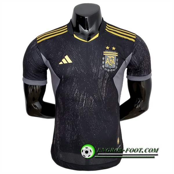 Maillot Equipe Foot Argentine Player Version Noir 2022/2023