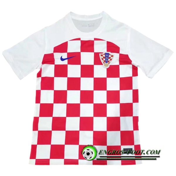 Maillot Equipe Foot Croatie Domicile 2022/2023