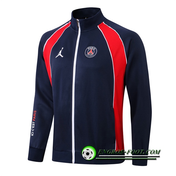 Veste Foot Jordan PSG Bleu Marin 2022/2023