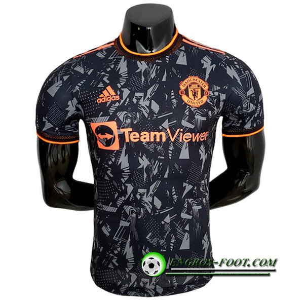 Maillot de Foot Manchester United Camouflage Noir 2022/2023