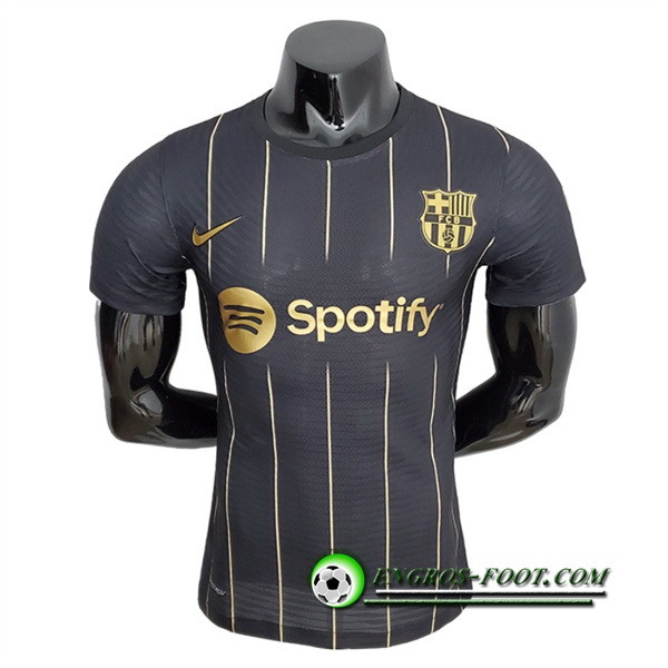 Maillot de Foot FC Barcelone Player Version Noir 2022/2023