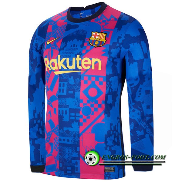 Maillot de Foot FC Barcelone Manches Longues Third 2022/2023