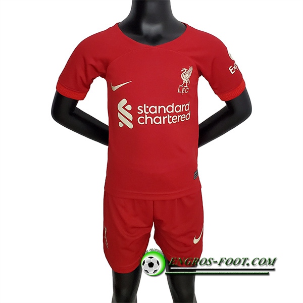 Maillot de Foot FC Liverpool Enfant Domicile 2022/2023