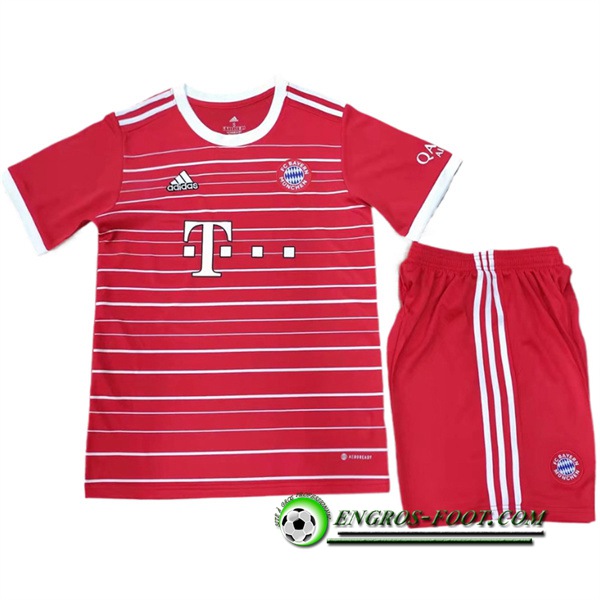 Maillot de Foot Bayern Munich Enfant Domicile 2022/2023