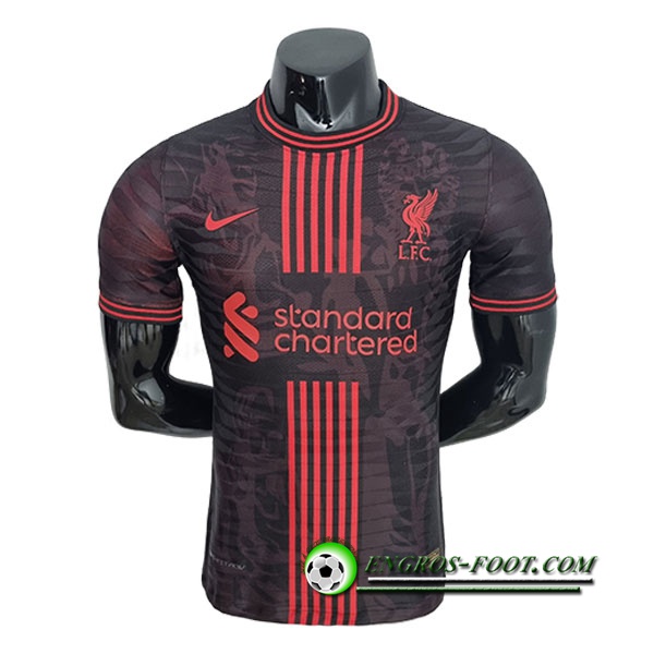 Training T-Shirts FC Liverpool Player Version Rouge/Noir 2022/2023