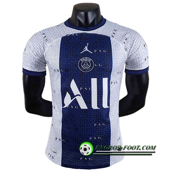 Training T-Shirts Jordan PSG Player Edtion Blanc/Bleu 2022/2023