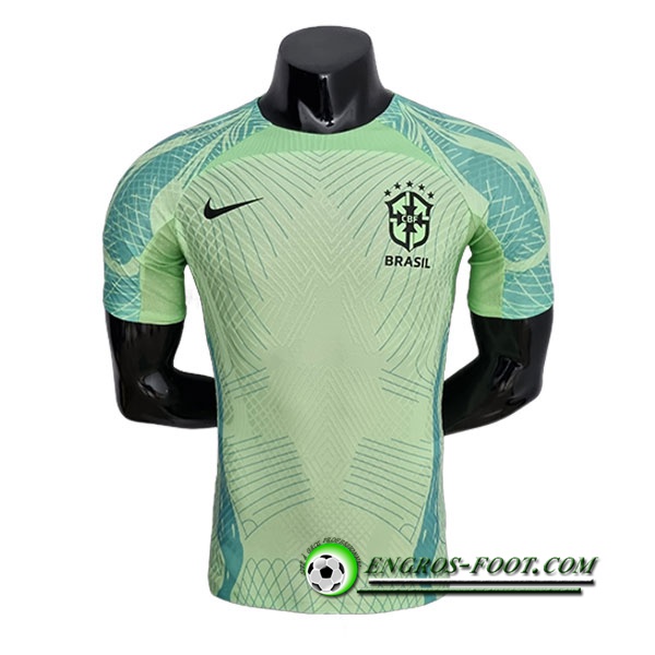 Training T-Shirts Bresil Player Version Vert 2022/2023