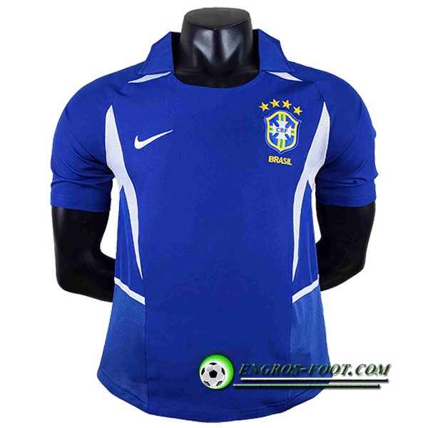 Maillot de Foot Bresil Retro Exterieur Coupe du monde 2002