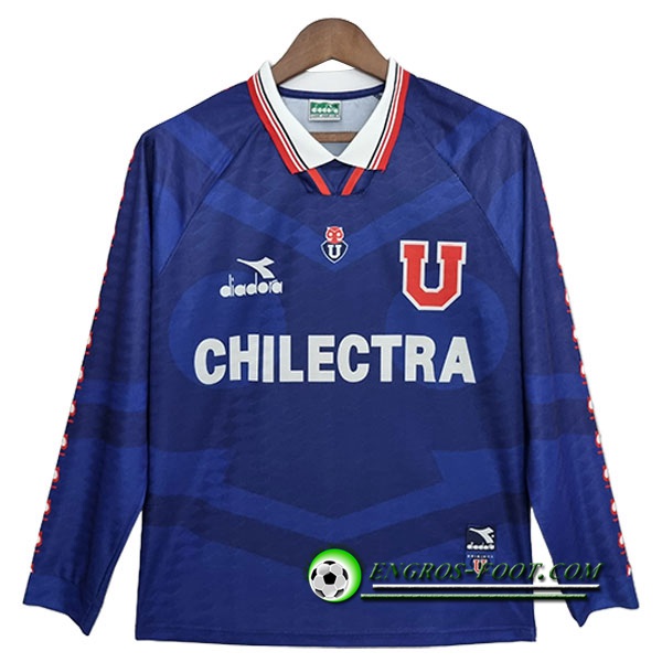 Maillot de Foot Universidad De Chile Retro Domicile Manches Longues 1996