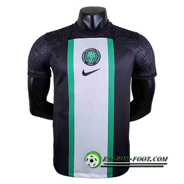 Maillot Equipe Foot Nigeria Noir/Blanc 2022/2023