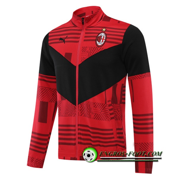 Veste Foot Milan AC Rouge 2022/2023