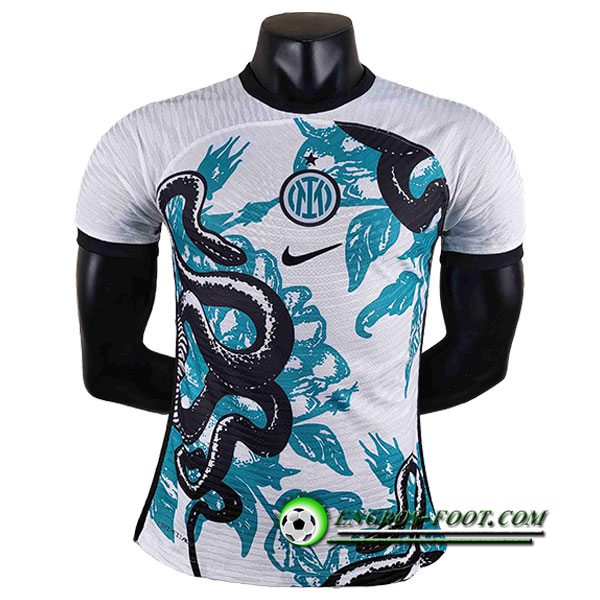 Maillot de Foot Inter Milan Blanc 2022/2023