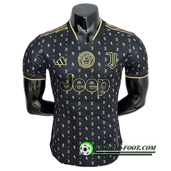 Maillot de Foot Juventus Versace Edition Noir 2022/2023